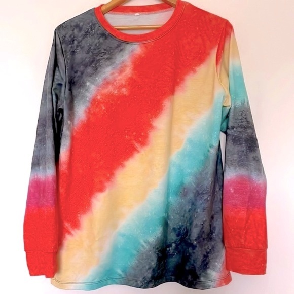 NWOT Tie Dye Sweatshirt - Medium - Picture 1 of 8
